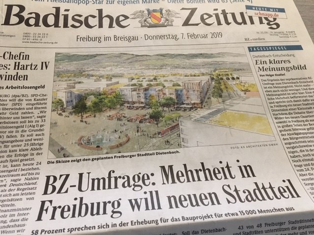 Was bezweckt die BZ mit ihrer Umfrage zu Dietenbach?