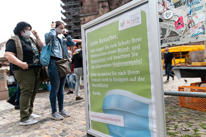 2. Welle erreicht Freiburg schneller und stärker als erwartet. Stark ansteigende Covid-Fallzahlen und Verschärfungen der Maßnahmen