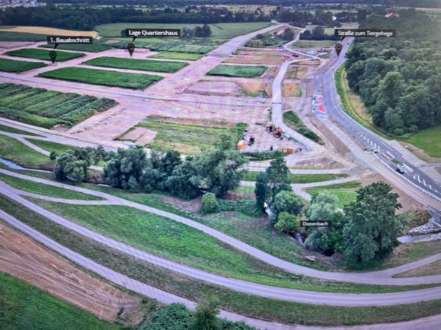 Freiburg Dietenbach Großbaustelle
